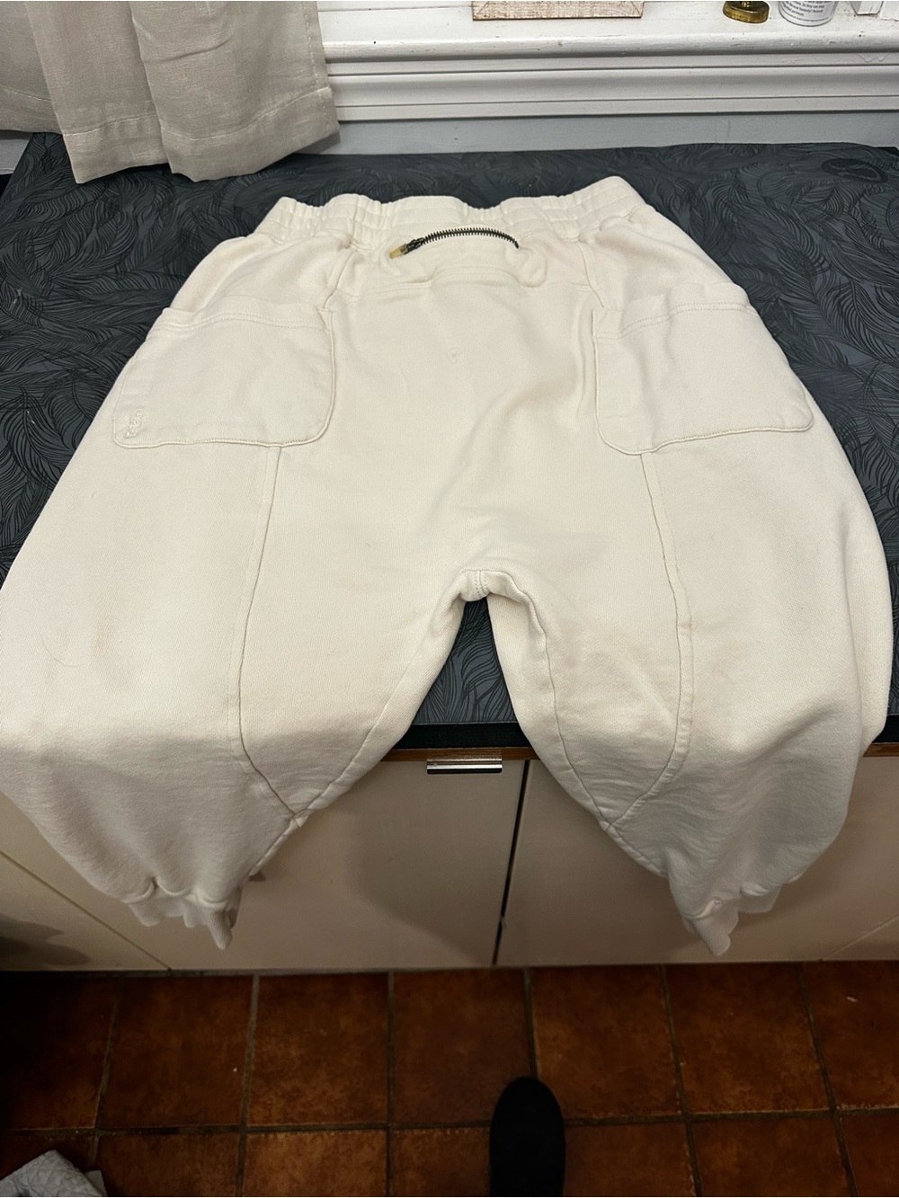 Free People June Bug Jogger cream size S